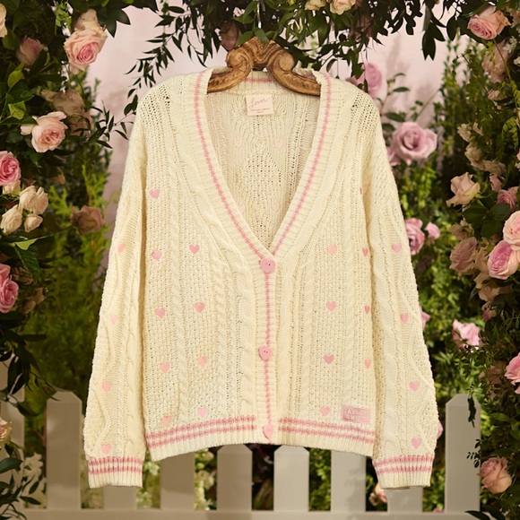 NWT Taylor Swift Lover Album Cardigan